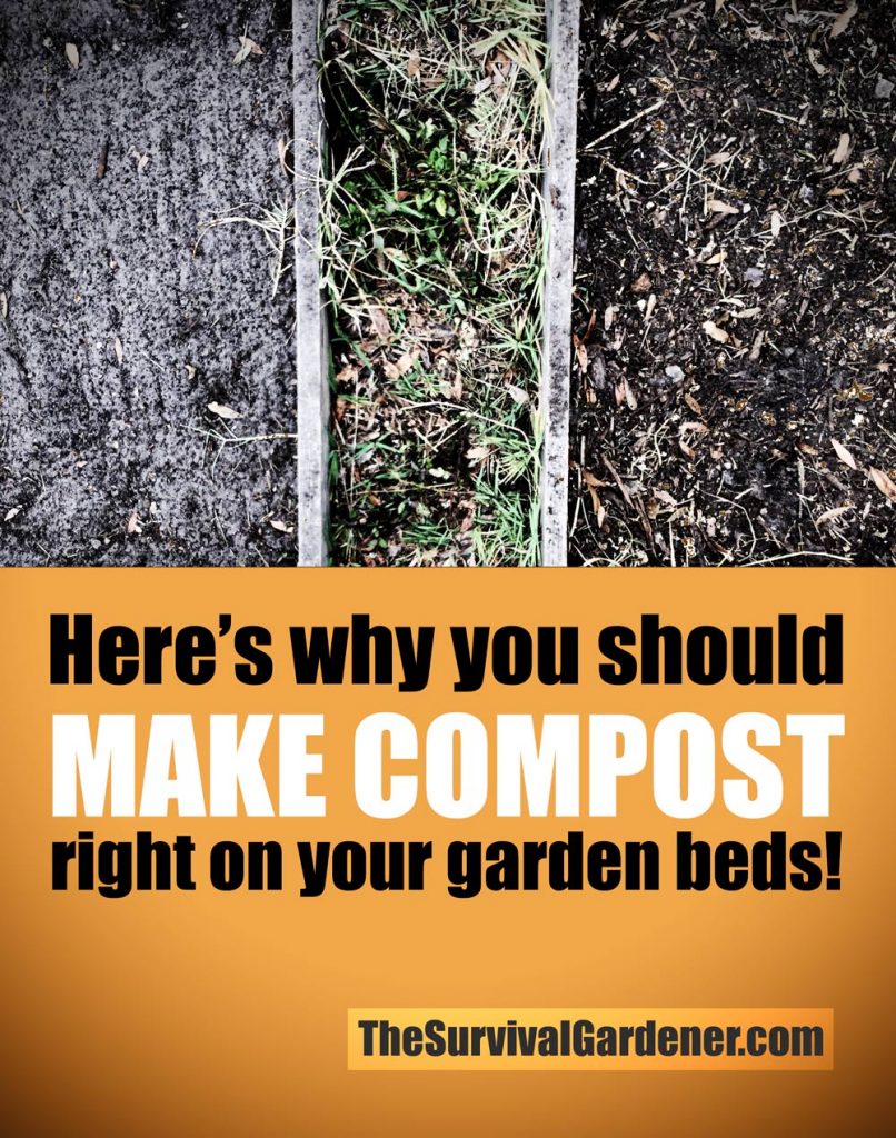 make-compost-on-garden-beds
